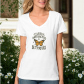 （昆虫）オオカバマダラ、モナークバタフライティー – パーフェクトガーデナーギフト Tシャツ