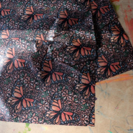 （昆虫）オオカバマダラ、モナークバタフライデイジーアートデイジー（昆虫）オオカバマダラ、モナーク 薄葉紙