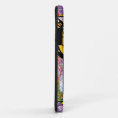 （昆虫）オオカバマダラ、モナークバタフライフェアリーパープルフローラ Case-Mate iPhoneケース (裏面/右)