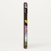 (昆虫)オオカバマダラ、モナークバタフライフェアリーパープルフローラ Case-Mate iPhoneケース (裏面/右)