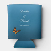 （昆虫）オオカバマダラ、モナークバタフライブグラデーションルー 缶クーラー (裏面)