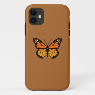 （昆虫）オオカバマダラ、モナークバタフライプリント iPhone 11 ケース