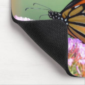 （昆虫）オオカバマダラ、モナークバタフライマウスパッド マウスパッド (コーナー)