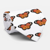 (昆虫)オオカバマダラ、モナークバタフライメンズタイ ネクタイ (ロール)