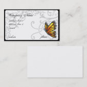 （昆虫）オオカバマダラ、モナークバタフライ名刺 名刺 (正面/裏面)