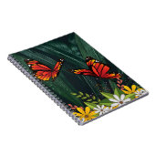 （昆虫）オオカバマダラ、モナークバタフライ2月6_21 ノートブック (右側)