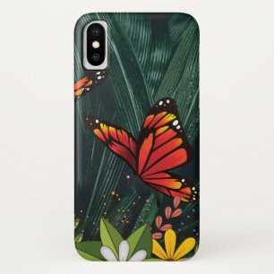 (昆虫)オオカバマダラ、モナークバタフライ2月6_21 iPhone X ケース