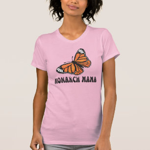 (昆虫)オオカバマダラ、モナークママバタフライギフト Tシャツ