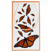 （昆虫）オオカバマダラ、モナークメドレー抱き枕 スモールペーパーバッグ (裏面)