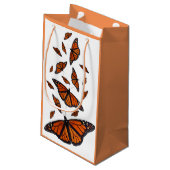 （昆虫）オオカバマダラ、モナークメドレー抱き枕 スモールペーパーバッグ (裏面アングル)