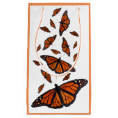 （昆虫）オオカバマダラ、モナークメドレー抱き枕 スモールペーパーバッグ (正面)