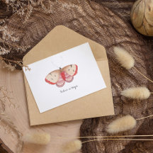 （昆虫）オオカバマダラ、モナークヴィンテージ水彩バタフライ