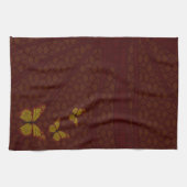 （昆虫）オオカバマダラ、モナーク中国のハンドタオル キッチンタオル (横)