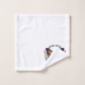 （昆虫）オオカバマダラ、モナーク優雅 バスタオルセット (ウォッシュタオル)