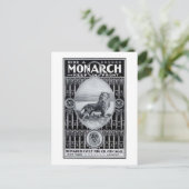 （昆虫）オオカバマダラ、モナーク周期 ポストカード (スタンド正面)