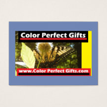 （昆虫）オオカバマダラ、モナーク広告デモ名刺