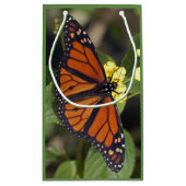 （昆虫）オオカバマダラ、モナーク抱き枕 スモールペーパーバッグ (裏面)