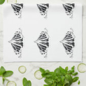 （昆虫）オオカバマダラ、モナーク概要 キッチンタオル (折り畳み)