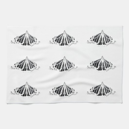 （昆虫）オオカバマダラ、モナーク概要 キッチンタオル (横)