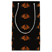 （昆虫）オオカバマダラ、モナーク蝶のオレンジの鍵 スモールペーパーバッグ (正面)