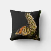 （昆虫）オオカバマダラ、モナーク蝶の休息 クッション (正面)