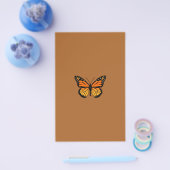 （昆虫）オオカバマダラ、モナーク蝶の感覚 チラシ (シングル)