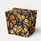 （昆虫）オオカバマダラ、モナーク蝶の羽 フェイバーボックス (裏面サイド)