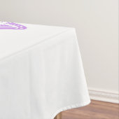 （昆虫）オオカバマダラ、モナーク蝶の背景（紫） テーブルクロス (インサイチュ)