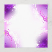 （昆虫）オオカバマダラ、モナーク蝶の背景（紫） プログラム (裏面)