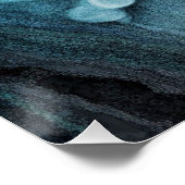 *~*(昆虫)オオカバマダラ、モナーク蝶アートティール(緑がかった色)フラワーAP52 ポスター (コーナー)