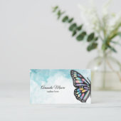 (昆虫)オオカバマダラ、モナーク蝶イベントプランナーライフコーチ 名刺 (スタンド正面)