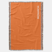 （昆虫）オオカバマダラ、モナーク蝶オレンジ色の名前 スローブランケット (正面縦)