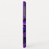 (昆虫)オオカバマダラ、モナーク蝶オンパープル Case-Mate iPhoneケース (裏面/左)