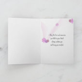 （昆虫）オオカバマダラ、モナーク蝶オンミルクウィード同情カード カード (内部)