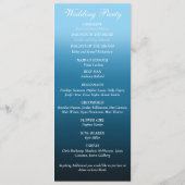 (昆虫)オオカバマダラ、モナーク蝶ブルーグラデーション プログラム (裏面)