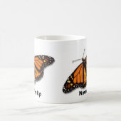 （昆虫）オオカバマダラ、モナーク蝶マグ コーヒーマグカップ (中央)