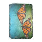 (昆虫)オオカバマダラ、モナーク蝶ミディアムバスマット バスマット (正面縦)