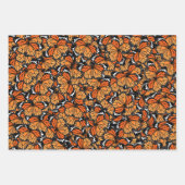 （昆虫）オオカバマダラ、モナーク蝶ラッピング紙シートセット ラッピングペーパーシート (正面2)