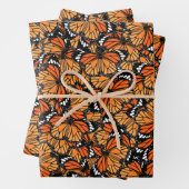 （昆虫）オオカバマダラ、モナーク蝶ラッピング紙シートセット ラッピングペーパーシート (インサイチュ)