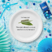 （昆虫）オオカバマダラ、モナーク蝶紙プレート ペーパープレート (パーティー)