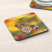 （昆虫）オオカバマダラ、モナーク蝶 コースター (左側)