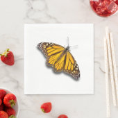 （昆虫）オオカバマダラ、モナーク蝶 スタンダードランチョンナプキン (インサイチュ)