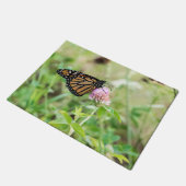 (昆虫)オオカバマダラ、モナーク蝶 ドアマット (アングル)