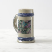 （昆虫）オオカバマダラ、モナーク蝶 ビールジョッキ (正面左)