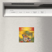 （昆虫）オオカバマダラ、モナーク蝶 マグネット (インサイチュ (食洗機))