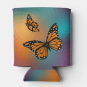 （昆虫）オオカバマダラ、モナーク蝶 缶クーラー (裏面)