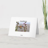 （昆虫）オオカバマダラ、モナーク カード (裏面)