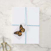 (昆虫)オオカバマダラ、モナーク ギフトタグ (より糸付き)