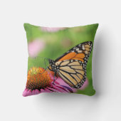 （昆虫）オオカバマダラ、モナーク クッション (裏面)