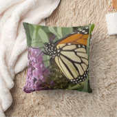 （昆虫）オオカバマダラ、モナーク クッション (ブランケット)